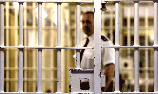 Prison warden and cell