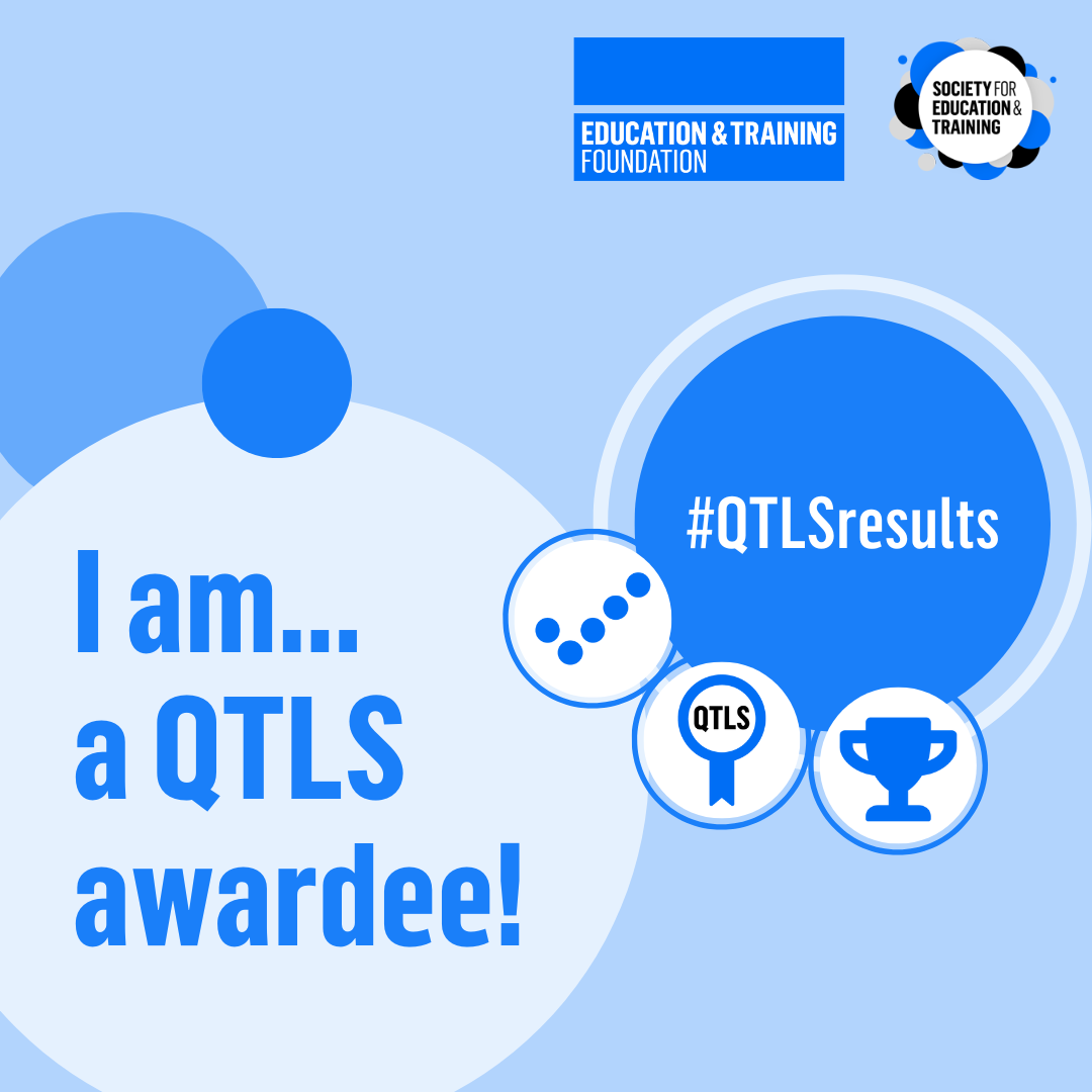 I am a QTLS awardee