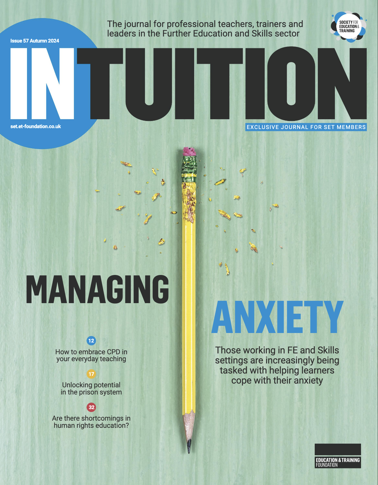 Front cover of autumn edition of inTuition